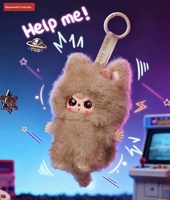 Vente en gros de figurines authentiques de la série de jouets en peluche Baby Three Walonglong, boîte mystère, figurine d'anime Cinnamoroll, pendentif en verre, porte-clés, cadeau