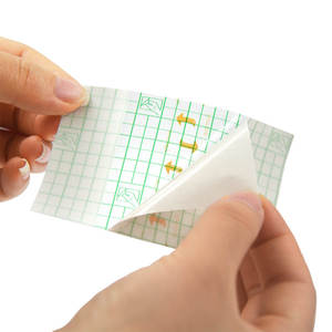 Plester perekat tahan air transparan, plester fiksasi perekat perban luka, plester fixer, gulungan <span class=keywords><strong>film</strong></span> <span class=keywords><strong>pu</strong></span> - Product Image 5