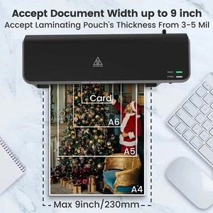 Ofitech 2025 OEM all'ingrosso Premium A4 sacchetto laminatrice 2 minuti di riscaldamento macchina di laminazione termica a caldo con <span class=keywords><strong>NTC</strong></span> - Product Image 2