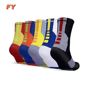 FY-N732 Лучшие Спортивные махровые носки для потных ног, оптовая продажа, мягкие спортивные носки