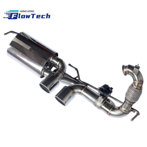 ท่อไอเสียแคทแบ็ค FlowTech คุณภาพสูง ผลิตจากสแตนเลส T304 พร้อมวาล์วควบคุมเสียง สำหรับรถยนต์ Smart W453 1.0/0.9t - Product Image 1