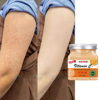 Ensemble de gommage corporel exfoliant naturel Boue blanchissante/Herbal/Sel de mer/Café/Sucre brun/Rose Formules d'avocat OEM pour