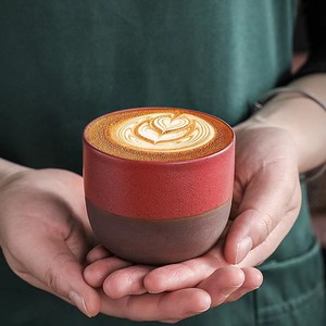 <span class=keywords><strong>Tasse</strong></span> à café en poterie brute, Style japonais, pour <span class=keywords><strong>expresso</strong></span>, <span class=keywords><strong>tasse</strong></span> à thé rétro créative, pour le thé Kung Fu, vente en gros, tasses 135ML - Product Image 4