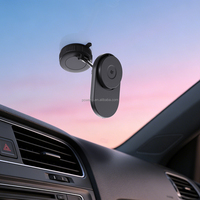Nouveau chargeur de voiture sans fil 2026 avec câble rétractable intégré, support de téléphone double usage pour grille d'aération et tableau de bord