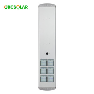 Semua Dalam Satu <span class=keywords><strong>CE</strong></span> <span class=keywords><strong>ROHS</strong></span> 12 Volt <span class=keywords><strong>LED</strong></span> 120W Taman Tenaga Surya Lampu Jalan Perlengkapan Pencahayaan - Product Image 4