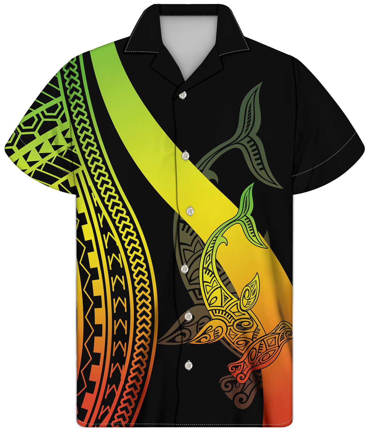 camisa preta e amarela listrada