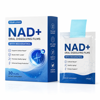 ODM OEM Films Oraux Dissolvants Personnalisés NAD+ Resvératrol – Complément Quotidien Multi-Nutriments pour le Soin Cellulaire
