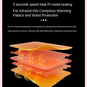 Cintura Massaggiante per la Vita con Funzione Musicale e Compressione Calda per Ragazze, Alimentazione USB, Modello AFS-2113, Formazione sul Campo, Produttori - Product Image 4