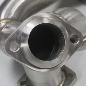 Collecteur d'échappement en acier inoxydable E55 CLS55 S65 AMG W211 pour Mercedes Benz - Product Image 6