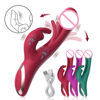 Vibrateur multifonction pour femmes, massage vibrant, masturbation féminine, vibrations, tapotements, orgasme, jouet sexuel pour adultes