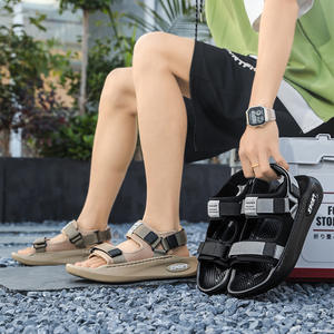 Sandalias para Hombre 2026, Sandalias Deportivas Casuales para Exteriores, con Suela Gruesa, Antideslizantes, para Uso en Exteriores - Product Image 4