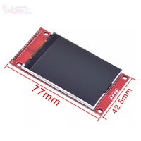 2,4-Zoll 4-Draht SPI Serielles TFT-LCD-Anzeigemodul, angetrieben durch ST7789V/ILI9341 Treiber