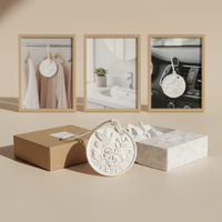 Diffuseurs en gypse parfumés écologiques personnalisables BXH avec options liquides/solides pour rafraîchir l'air, couleurs et formes personnalisables