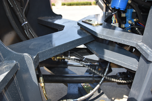 1 t 1.0 t मिनी व्यक्त Huichai इंजन सामने अंत लोडर व्हील लोडर के साथ ZL10F एकल जॉयस्टिक के साथ यांत्रिक पायलट नियंत्रण - Product Image 4