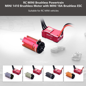 <b>Mini</b> 1410 Sensorless Brushless Motor 2500KV 3500KV 5500KV 7500KV 9500KV for 1/24 1/28 1/32 RC Car Upgrade Parts - Product Image 4