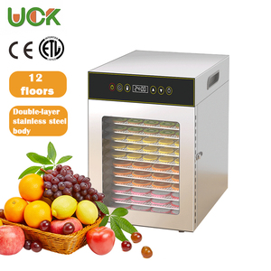 High Quality Household Food Dehydrator Dryer for Drying <b>Fish</b> Herbs Nuts and Tea Leaves with Adjustable Temperature Timer Control - Product Image 1