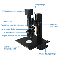 Microscope industriel monoculaire Ft-Opto FM0010 pour inspection de circuits imprimés, mesure, métallurgie, objectif vidéo, résolution 1080p, indice de protection IP53