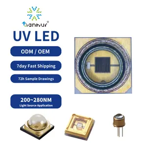高強度の医療およびリハビリテーションを目的としたUV LED 305nm 308nm 310nm 311nm 315nm UVB LED