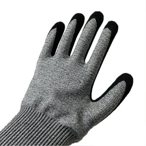 NMSAFETY Guantes de Seguridad de Trabajo Duraderos para Jardín y Hogar, Recubiertos de Nitrilo, con Forro de HPPE de 13G, Resistentes a Cortes de Nivel 5, Alta Calidad, Venta al por Mayor - Product Image 3