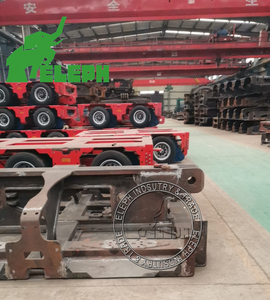 <span class=keywords><strong>Remorque</strong></span> surbaissée hydraulique Nicolas modulaire 12 essieux (8, 5 ou 100-200 tonnes) côte à côte à vendre - Product Image 4