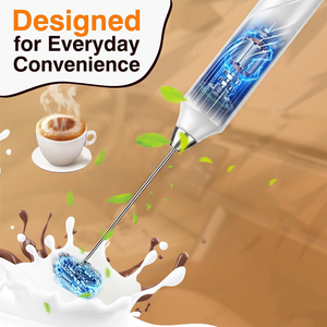 Batidora de Leche Eléctrica USB con Logotipo Personalizado, Regalos Promocionales, Batidora de Huevos, Mini Batidora Doméstica, Batidora de Bebidas con Proteína en Polvo - Product Image 3