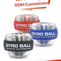 Ballon de force lumineux pour poignet, entraîneur de poignet multifonctionnel à démarrage automatique en PC pour exercices de préhension et renforcement musculaire