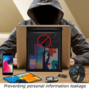 Bolsas Faraday para Teléfonos, Bloqueador de Señales RFID, Bolsa Ignífuga, Impermeable, a Prueba de EMP, Bolsa Oscura para Bloquear la Señal del Teléfono Celular - Product Image 6