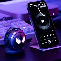 Speaker Mini Portabel Berkualitas Tinggi, Suara Keras, Desain Astronot Keren, Cocok untuk Luar Ruangan, Rumah, Pesta, dan Kendaraan Bermotor