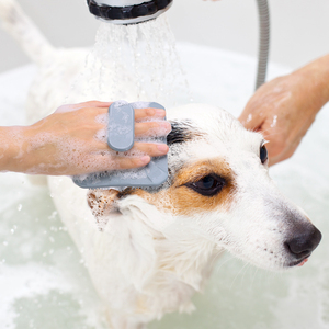 Cepillo de Baño <span class=keywords><strong>para</strong></span> Mascotas, Dispensador de Champú, Cepillo de Masaje de Silicona Suave <span class=keywords><strong>para</strong></span> Gatos y <span class=keywords><strong>Perros</strong></span>, <span class=keywords><strong>el</strong></span> Más Vendido - Product Image 2