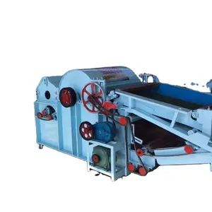 Machine de recyclage de fil de polyester de tissu de coton de déchets textiles à haut rendement
