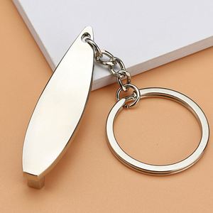 Wholesale Sports Custom Logo Surfboard Bottle Opener Keychain Metal <b>Key</b> <b>Chains</b> Pendant Keyring Large Keychain Bottle Opener - Product Image 4