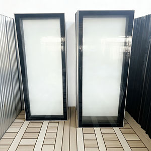Porte en verre trempé à haute transparence pour vitrines réfrigérées de supermarchés, avec performances stables pour l'utilisation en entrepôt frigorifique - Product Image 1