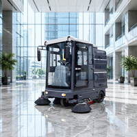 Balayeuse électrique autoportée certifiée CE 2000 mm, prix usine, balayeuse industrielle personnalisée à batterie pour aéroport et place publique