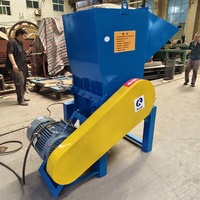 Broyeur-déchiqueteur automatique à un seul arbre pour recyclage de plastique de pare-chocs PP, avec moteur et fonctionnement silencieux