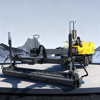Niveleuse laser télescopique pour béton certifiée CE avec système entièrement hydraulique, moteur et roulement, garantie 1 an