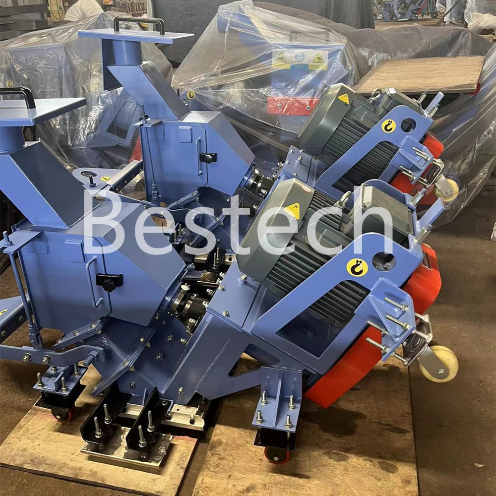 CE /ISO Approved high efficiency tank vertical shot blasting machine