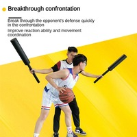 Équipement d'entraînement de basket-ball de sport EVA EPP Basketball Blocking Guards Basketball Agility Breakthrough Dribbling Training Aid