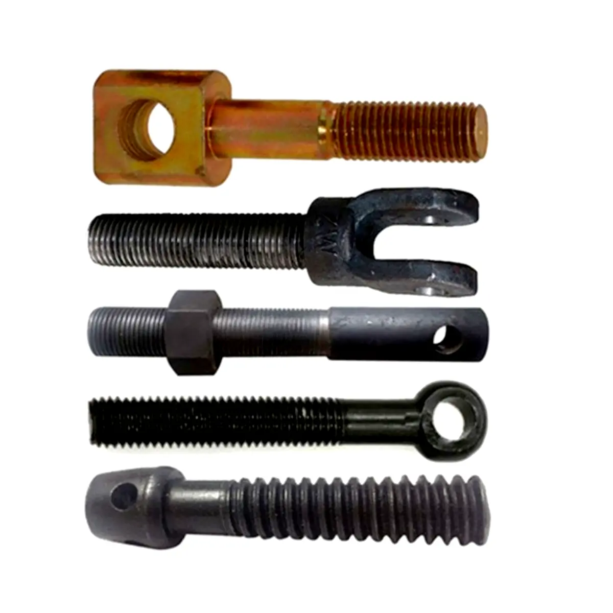 Speziell geformte Schraube, nicht standard mäßige Schraube, Kaltkopf-Warm schmieden, kann bestimmt werden