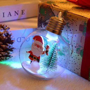 Ristmas EW ransparsparransparent todas con luces para oreign ade Rade ade rristmas REE endant Ant indindow ececoration ranransparent todos - Product Image 4