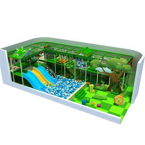 Espacio de juego interior de madera para niños, gimnasio para bebés con juegos de laberinto para la escuela en <span class=keywords><strong>casa</strong></span> o el centro comercial - Product Image 2