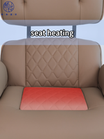 Chaise de bureau ergonomique en cuir de luxe confortable, moderne, pour PDG, direction, inclinable électriquement, avec massage, refroidissement et réglage.