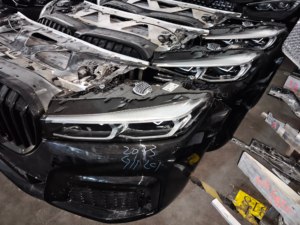 Para <span class=keywords><strong>BMW</strong></span> Serie 7 G11 G12 LCI 2016-2022, Conjunto Completo de Parachoques Delantero Usado OEM con Rejilla y Kit de Faros LED - Product Image 6
