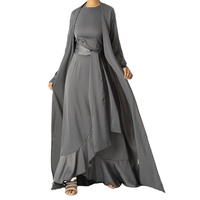 Meilleur Prix Turquoise Jupe Plissée Longue XL Abaya Collection Regular Dress Muslimah