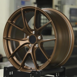 Cerchi Forgiati Personalizzati VS-5RS Bronzo Opaco/Satinato 17/18/19/20/21 Pollici Concavi Profondi per Tesla Model Y/3/<span class=keywords><strong>X</strong></span>/S Corvette C6 C8 C7 Audi - Product Image 2