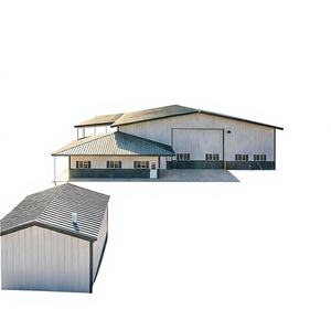 Gymnase préfabriqué en acier à poutres en H, étanche, norme NBA, traitement de surface galvanisé, durée de vie de 50 ans, certifié ISO9001 pour - Product Image 1