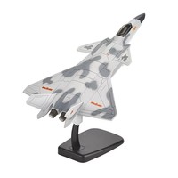 Moulé sous pression 1:64 alliage Fighter B2 F16 SU35 F35 plastique moulé sous pression avion modèle militaire jouets pour enfants cadeau d'anniversaire ornements