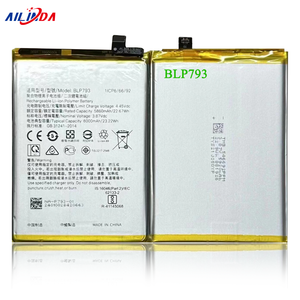 Ilinda BLP793ลิเมอร์แบตเตอรี่โทรศัพท์มือถือลิเธียมไอออนลินดา6000มิลลิแอมป์<span class=keywords><strong>ต</strong></span>่อชั่วโมงสำหรับ <span class=keywords><strong>C11</strong></span> OPPO <span class=keywords><strong>realme</strong></span> C12 C15สีขาวมีสินค้าในส<span class=keywords><strong>ต</strong></span>็อก - Product Image 4