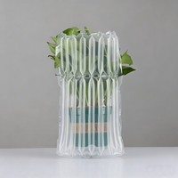 Emballage d'expédition personnalisé pour articles fragiles, sac gonflable antichoc à colonnes d'air pour vase en céramique, verre, pot, film de protection en plastique PE