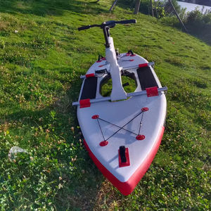 Vélos aquatiques gonflables SUP Bicycle PE + Metal Pedal Paddle Board Sport Yacht for Sea Water Adventures for Lake - Product Image 1