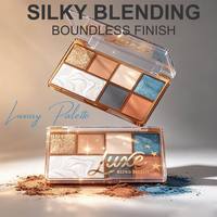 Palette de maquillage personnalisée, palette de maquillage mate sur mesure, palette de maquillage longue durée, mélange luxueux multi-usages, palette de maquillage éclatante